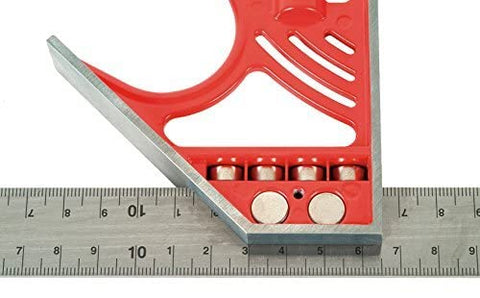 Kapro 325M Magnetic Lock Combination Square with 5 Finely Milled Sides 12 Inch