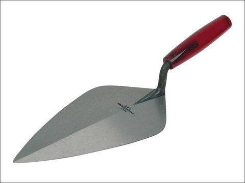 MARSHALLTOWN 34P12 London Brick Trowel, 12 x 5 3/4 Inch Masonry Tool, Wood Handle, Made in the USA