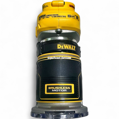 Dewalt DCW600B 20V MAX XR Brushless Cordless Compact Router Tool Only
