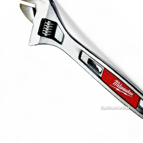 Milwaukee 48-22-7400 6" 10" Parallel Jaw Adjustable Wrench Set 2pc Heavy Duty