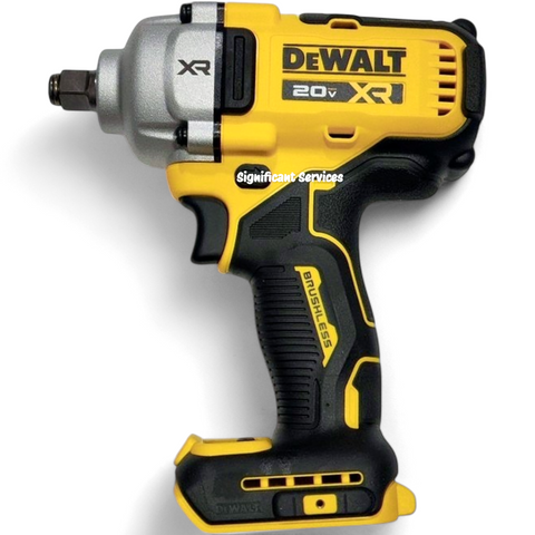 DEWALT DCF891B 20V MAX Cordless Impact Wrench, 1/2" Hog Ring, LED Light