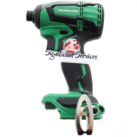 New Metabo HPT Brushless Cordless Li-Ion 18v 1/4" Impact Driver WH18DBFL2