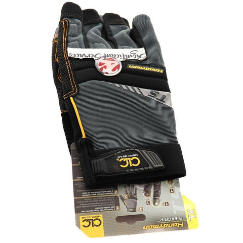 CLC Custom Leathercraft 125XL Handyman Flex Grip Work Gloves XL