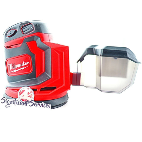 Milwaukee 2648-20 M18 18V Li-Ion Cordless 5" Random Orbit Sander Dust Canister