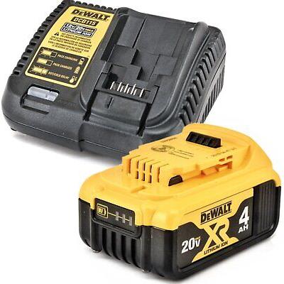 DeWALT 20V MAX Lithium Ion 4.0 Ah Battery and Charger
