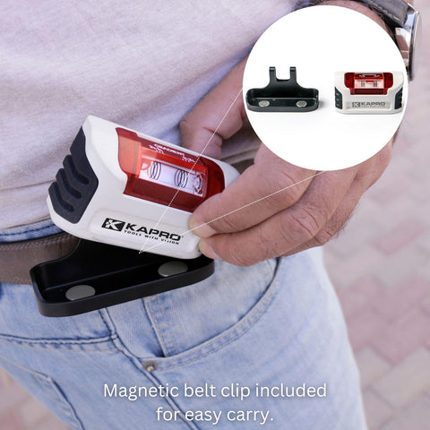 Kapro 946 Smarty Magnetic Cast Pocket Level OPTIVISION and Plumb Site 4 Inch