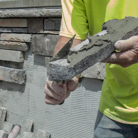 MARSHALLTOWN PTSG73 QLT Pointing Trowel, 7 x 3 Cement and Mortar Finishing tool, Soft Grip