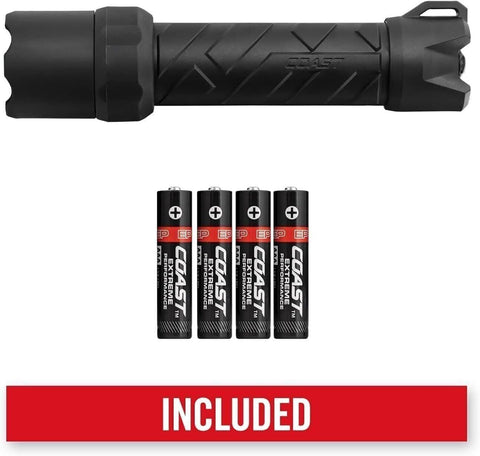 COAST 20767 Polysteel 600 Flashlight 710 Lumens Waterproof LED Torch Durable New