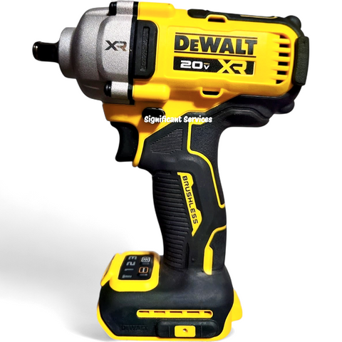 DEWALT DCF891B 20V MAX Cordless Impact Wrench, 1/2" Hog Ring, LED Light