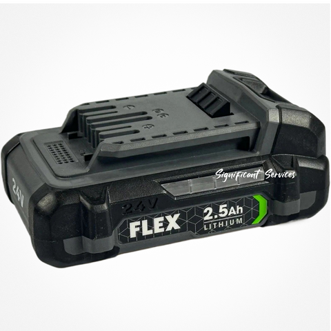 New FLEX FX0111 24V 2.5Ah Lithium-Ion Cordless Battery 160W FX0411 Charger Kit