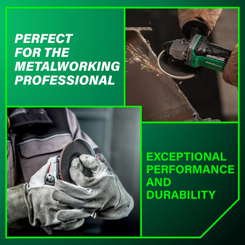 Metabo 36V Cordless Brushless 4-1/2" Variable Speed Angle Grinder G3612DVEQ6M