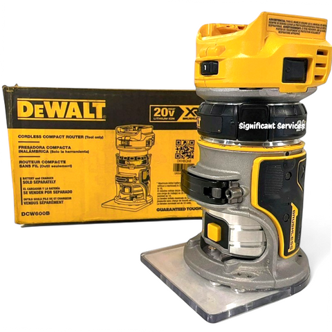 Dewalt DCW600B 20V MAX XR Brushless Cordless Compact Router Tool Only