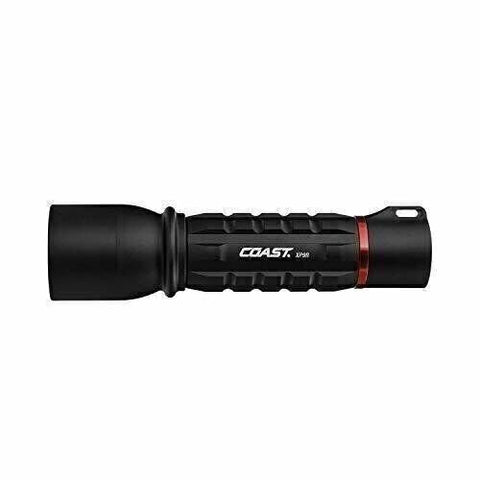 Coast XP9R 1000 Lumen USB-C Rechargeable LED Flashlight Dual Power Pure Beam