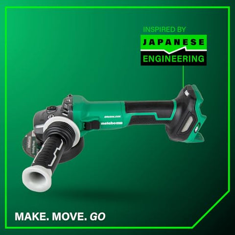 Metabo 36V Cordless Brushless 4-1/2" Variable Speed Angle Grinder G3612DVEQ6M