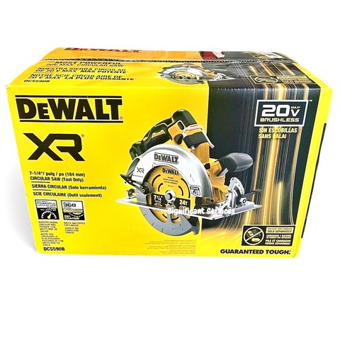 DEWALT DCS590B 20V MAX* XR Brushless Cordless 7-1/4 in. Circular Saw Tool Only