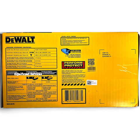 DeWALT DCD1007B 20V Cordless 3-Speed Brushless Hammer Drill Driver 20 Volt XR