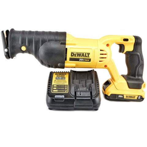 DeWALT DCS380 20V MAX Li-Ion 2.0 Ah Reciprocating Saw Sawzall Kit
