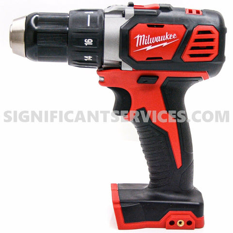 Milwaukee M18 2607-20 Cordless 1/2" Compact Hammer Drill Driver 2.0 Ah Batteries