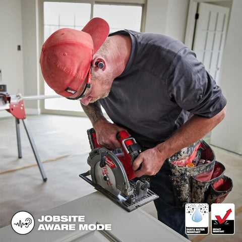 Milwaukee 2191-21 USB Bluetooth Jobsite Ear Buds with Noise Isolation