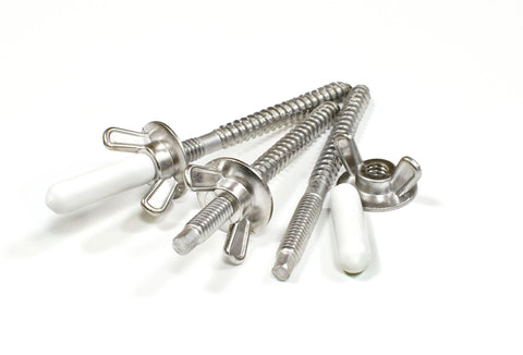 Simpson Strong-Tie SPS25344-KT 1/4 x 3-7/16 Stainless Storm-Panel Screw Kit 25ct