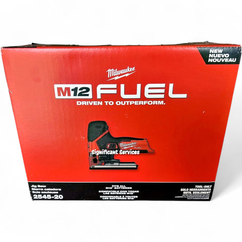 Milwaukee 2545-20 M12 FUEL 12 Volt Brushless Cordless Jig Saw Tool Only