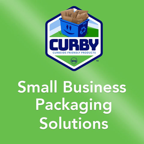 CURBY IPG Water-Activated Tape, 2.83" x 100M Refill Roll (4-Pack), Tan (CBIWAT)