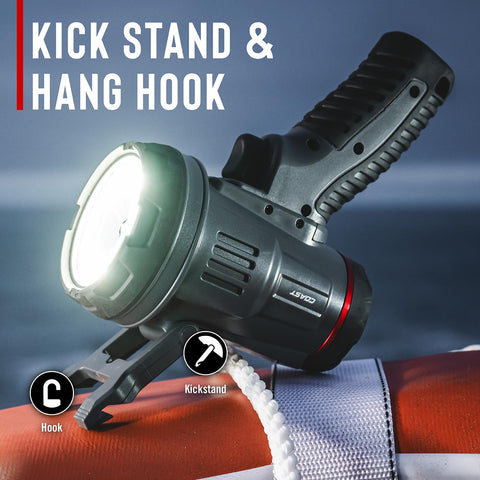 Coast LS20R 2500 Lumen IP67 Waterproof Floating 1/4 Mile Beam Runtime Spot Flood