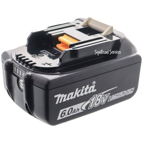 Makita BL1860B 18V LXT Li-Ion 6.0Ah Battery Pack LED Indicator