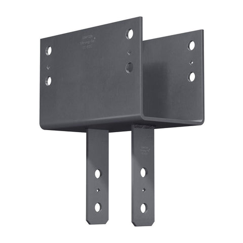 Simpson Strong Tie CC66PC Beam 6X Post Black Powder Coated Column Cap