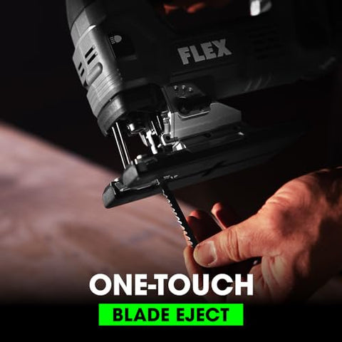 FLEX 24V Brushless Cordless Orbital Variable Speed D-Handle Jig Saw Tool Only...