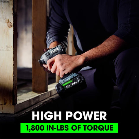 FLEX FX1351-Z 24V Brushless Cordless 1/4-Inch Hex Impact Driver Tool Only