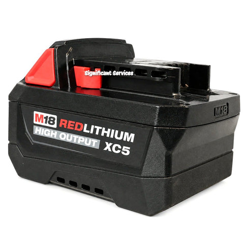 Milwaukee M18 REDLITHIUM Li-Ion HIGH OUTPUT XC5 Battery Pack