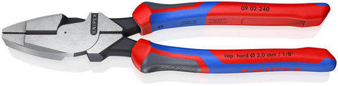 Knipex 0902240 9.5-Inch Ultra-High Leverage Lineman's Pliers