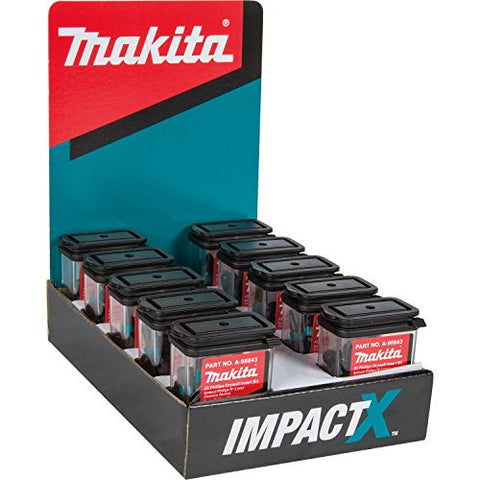 Makita A-98843-10 Impactx 2 Phillips Drywall 1? Insert Bit, 10 x 25 Pack, Display