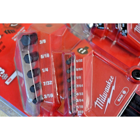 Milwaukee 48-22-2187 Hex Key Set 22-Piece SAE Metric Ball End Allen L-Wrench Kit