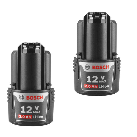 Bosch BAT414 2 Pack 12-Volt Max Battery # BAT414-2PK
