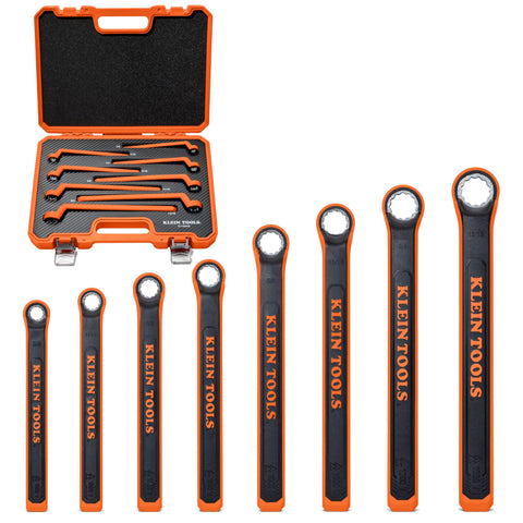 KLEIN TOOLS 47140INS Insulated Box End Wrench Set, 1000V Rated