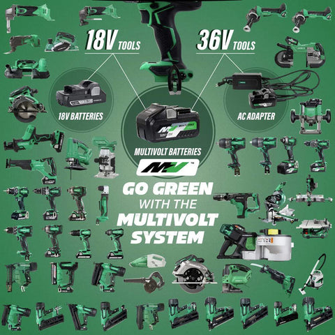 Metabo HPT 18V Cordless Reciprocating Saw | Tool Only | No Battery | Adjustable Front Shoe | Tool-LESS Blade Change System | Lifetime Tool Warranty | CR18DSLQ4