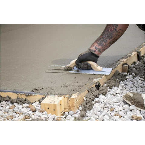 Marshalltown 134 14" Beveled End Magnesium Float Wood Handle Concrete Hand Tool