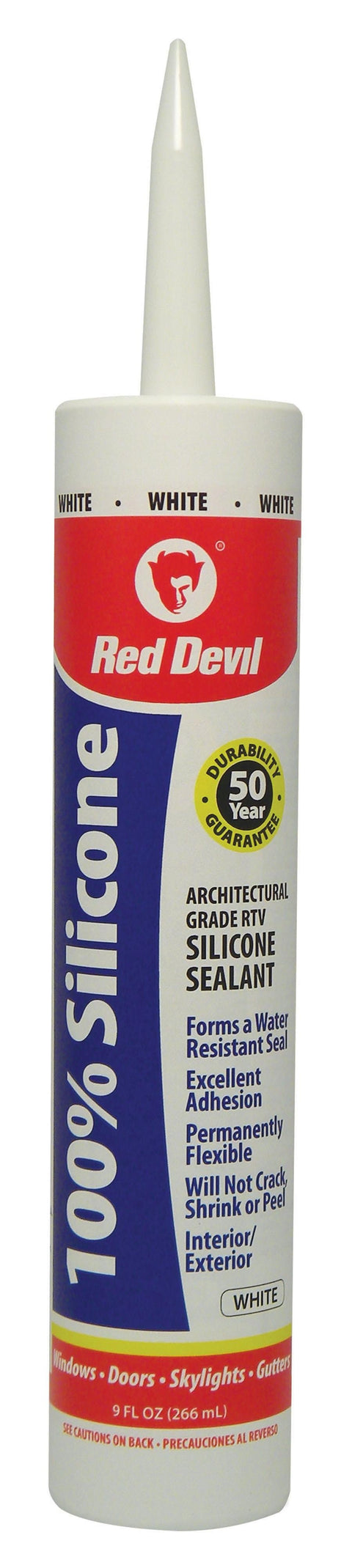 Red Devil 0816 100% Silicone Sealant Architectural Grade Architectural Grade ...