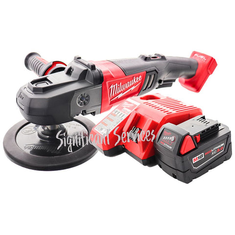 Milwaukee 2738-20 M18 Fuel 7" Cordless Variable Speed Polisher 3.0 Ah Kit