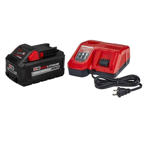 Milwaukee 48-59-1880 M18 REDLITHIUM HIGH OUTPUT XC 8 Ah Lithium-Ion Battery...