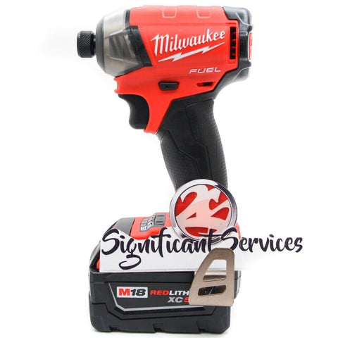 MILWAUKEE 2760-20 M18 FUEL SURGE 1/4" Hex Hydraulic Impact Driver 5.0 Ah Battery