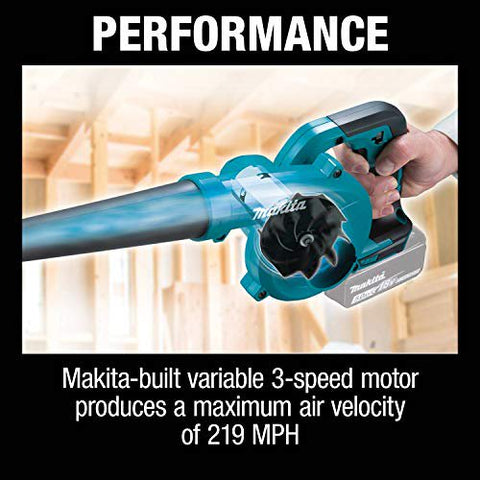 Makita XBU05Z 18V LXT Lithium-Ion Cordless Blower (Tool-Only)