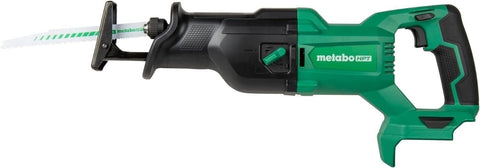 Metabo HPT 18V MultiVolt™ Cordless Reciprocating Saw | Tool Only - No Battery | Counter-balance Housing Reduces Vibration | Orbital Mode | CR18DBQ4