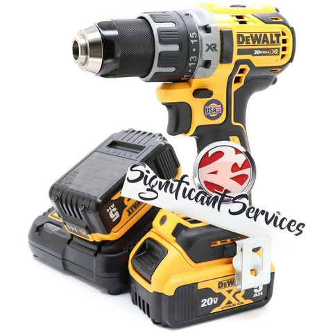 DeWALT DCD791 20V MAX XR Li-Ion 5.0 Ah Batteries Brushless Cordless1/2" DrillKit