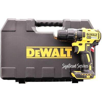 DeWALT DCD777 20V Max Li-Ion 1/2" Brushless Compact Drill Driver Hard Carry Case