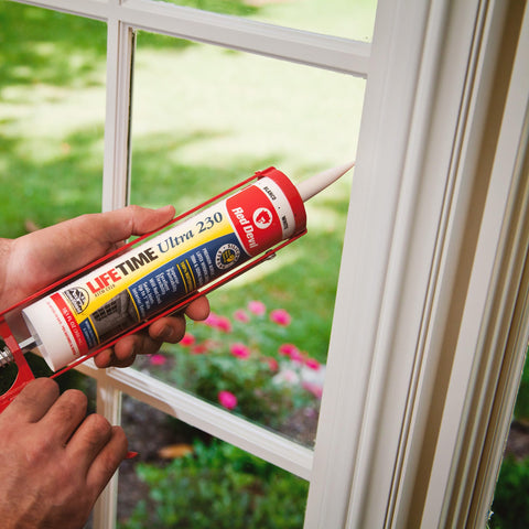 Red Devil 077020 230 Lifetime Ultra Premium Elastomeric Acrylic Latex Sealant, 1