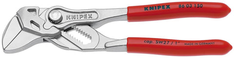Knipex 8603150 Lock Button Water Pump Slip Joint Pliers PVC Grip 150mm