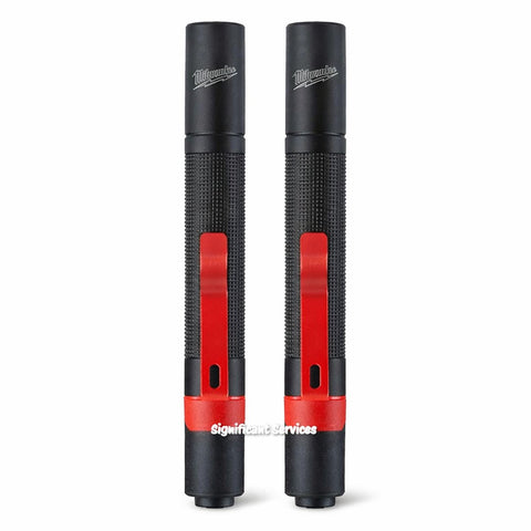 Milwaukee 2105P Penlight LED Inspection Flashlight 100 Lumen 2-Pack